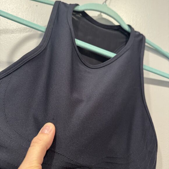 NWT Fabletics Blare High-Impact Sports Bra II Adjustable Black Women sz Large - Picture 2 of 7